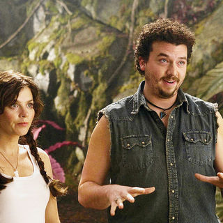 Anna Friel stars as Holly and Danny McBride stars as Will Stanton in Universal Pictures' Land of the Lost (2009)