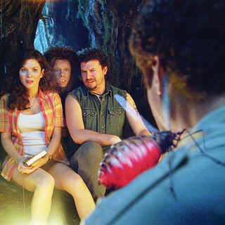 Anna Friel, Jorma Taccone and Danny McBride in Universal Pictures' Land of the Lost (2009)