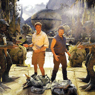Will Ferrell stars as Park Ranger Rick Marshall and Danny McBride stars as Will Stanton in Universal Pictures' Land of the Lost (2009)