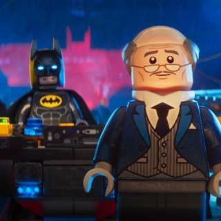 Batman/Bruce Wayne and Alfred Pennyworth from Warner Bros. Pictures' The Lego Batman Movie (2017)