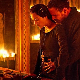Marion Cotillard stars as Lady Macbeth and Michael Fassbender stars as Macbeth in The Weinstein Company's Macbeth (2015)