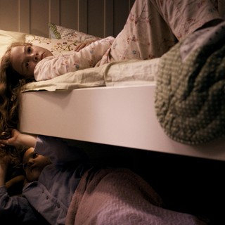 Megan Charpentier stars as Victoria and Isabelle Nelisse stars as Lilly in Universal Pictures' Mama (2013)