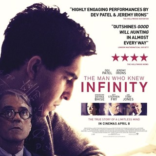 Poster of IFC Films' The Man Who Knew Infinity (2016)