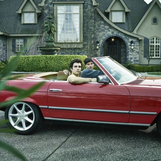 Myko Olivier stars as Erik Menendez and Nico Tortorella stars as Lyle Menendez in Lifetime's Menendez: Blood Brothers (2017)