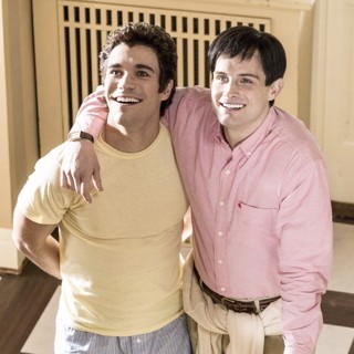 Myko Olivier stars as Erik Menendez and Nico Tortorella stars as Lyle Menendez in Lifetime's Menendez: Blood Brothers (2017)