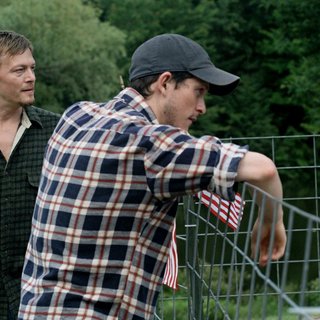 Norman Reedus stars as Dennis Burrows and Jonathan Tucker stars as Shane Loakin in Red Flag Releasing's Meskada (2010)