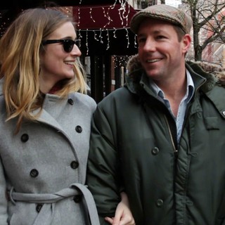 Caitlin Fitzgerald stars as Katie and Edward Burns stars as Buzzy in Tribeca Film's Newlyweds (2012). Photo credit by William Rexer.