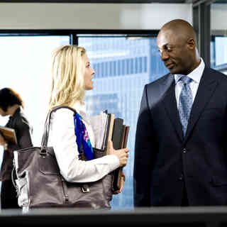 Ali Larter stars as Lisa Sheridan and Idris Elba stars as Derek Charles in Screen Gems' Obsessed (2009). Photo credit by Suzanne Tenner.