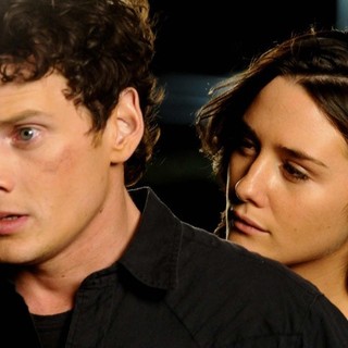 Anton Yelchin stars as Odd Thomas and Ashley Sommers stars as Penny Kalisto in Image Entertainment's Odd Thomas (2014)