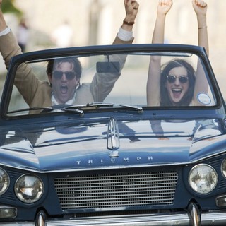 Jim Sturgess stars as Dexter Mayhew and Anne Hathaway stars as Emma Morley in Focus Features' One Day (2011)
