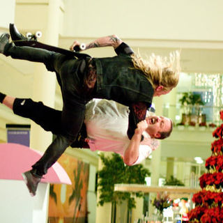 Mike Vallely stars as Rudolph and Kevin James stars as Paul Blart in Columbia Pictures' Paul Blart: Mall Cop (2009). Photo credit by Richard Cartwright.