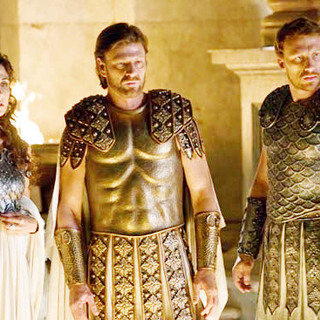 Melina Kanakaredes, Sean Bean and Kevin McKidd in Fox 2000 Pictures' Percy Jackson & the Olympians: The Lightning Thief (2010)