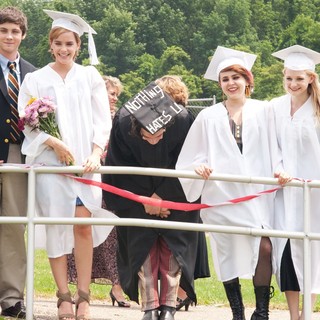 Logan Lerman, Emma Watson, Ezra Miller, Mae Whitman and Erin Wilhelmi in Summit Entertainment's The Perks of Being a Wallflower (2012)