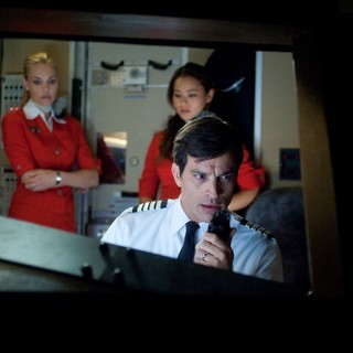 Leslie Bibb, Jamie Chung and Johnathon Schaech in CBS Films' Flight 7500 (2016)