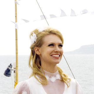 January Jones stars as Eleonore in Focus Features' The Boat That Rocked (2009). Photo credit by Alex Bailey.