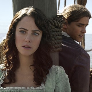 Kaya Scodelario stars as Carina Smyth and Brenton Thwaites stars as Henry Turner in Walt Disney Pictures' Pirates of the Caribbean: Dead Men Tell No Tales (2017)