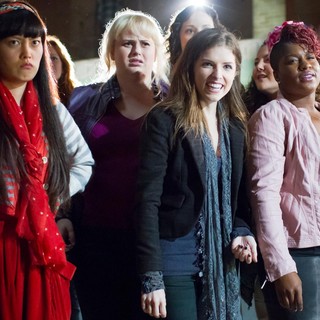 Hana Mae Lee, Rebel Wilson and Anna Kendrick in Universal Pictures' Pitch Perfect (2012)