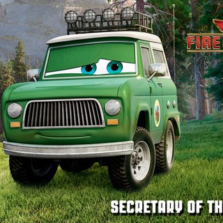 The Secretary of The Interior from Walt Disney Pictures' Planes: Fire & Rescue (2014)