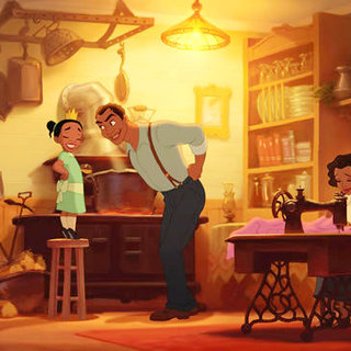 A scene from Walt Disney Pictures' The Princess and the Frog (2009)