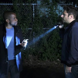 Dule Hill stars as Burton Guster and James Roday stars as Shawn Spencer in USA Network's Psych: The Movie (2017)