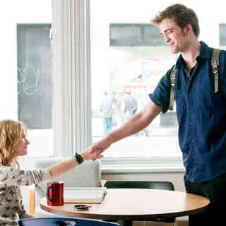 Emilie de Ravin stars as Ally Craig and Robert Pattinson stars as Tyler in Summit Entertainment's Remember Me (2010)