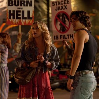 Julianne Hough stars as Sherrie Christian and Diego Boneta stars as Drew Boley in Warner Bros. Pictures' Rock of Ages (2012)
