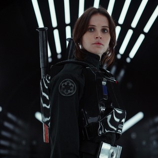 Felicity Jones stars as Jyn Erso in Walt Disney Pictures' Rogue One: A Star Wars Story (2016)