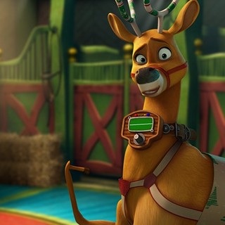 A scene from Cinema Management Group's Saving Santa (2013)
