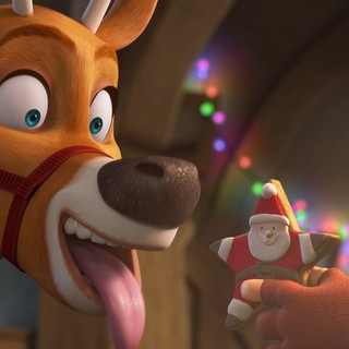 A scene from Cinema Management Group's Saving Santa (2013)