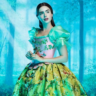 Lily Collins stars as Snow White in Relativity Media's Mirror Mirror (2012). Photo credit by Matthew Rolston.