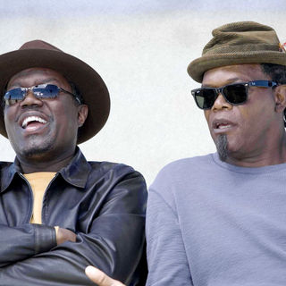 Bernie Mac stars as Floyd and Samuel L. Jackson stars as Louis in Dimension Films' Soul Men (2008). Photo by Doug Hyun.