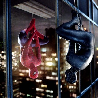 Spider-Man and Venom in Columbia Pictures' Spider-Man 3 (2007)