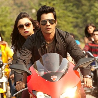Alia Bhatt stars as Shanaya Singhania and Varun Dhawan stars as Rohan in Eros International's Student of the Year (2012)