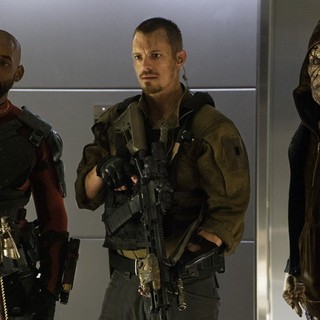 Will Smith, Joel Kinnaman and Adewale Akinnuoye-Agbaje in Warner Bros. Pictures' Suicide Squad (2016)