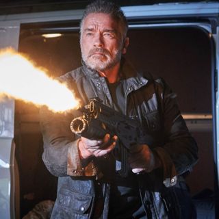 Arnold Schwarzenegger stars as The Terminator in Paramount Pictures' Terminator: Dark Fate (2019)