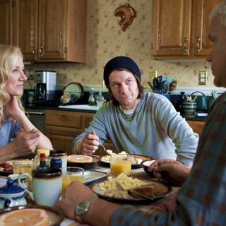Joely Richardson, Patrick Fugit and Tim Robbins in Lionsgate Films' Thanks for Sharing (2013)