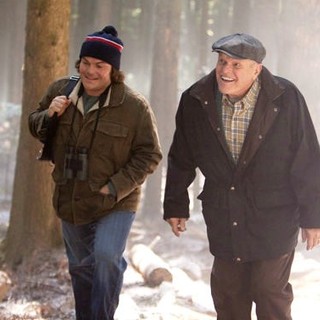 Jack Black stars as Brad Harris and Brian Dennehy stars as Raymond in 20th Century Fox's The Big Year (2011)