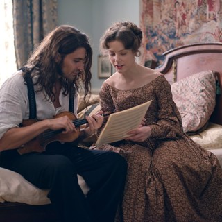 David Garrett stars as Niccolo Paganini and Andrea Deck stars as Charlotte Watson in Freestyle Releasing's The Devil's Violinist (2015)