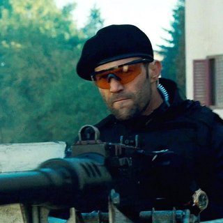 Jason Statham stars as Lee Christmas in Lionsgate Films' The Expendables 2 (2012)