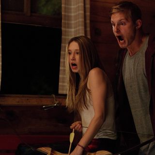 Taissa Farmiga stars as Max Cartwright and Alexander Ludwig stars as Chris in Stage 6 Films' The Final Girls (2015)