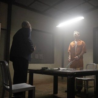 Forest Whitaker stars as Desmond Tutu and Eric Bana stars as Piet Blomfeld in Saban Films' The Forgiven (2018)