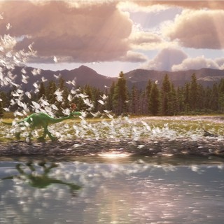 A scene from Walt Disney Pictures' The Good Dinosaur (2015)
