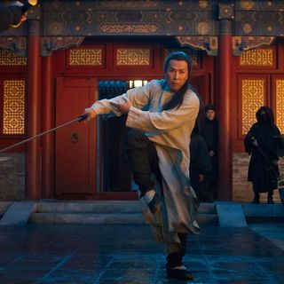 Donnie Yen stars as Meng Sizhao/Silent Wolf in Netflix's Crouching Tiger, Hidden Dragon: The Green Legend (2016). Photo credit by Rico Torres.