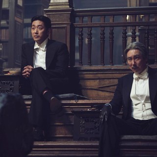 Ha Jung Woo stars as Count Fujiwara and Cho Jin Woong stars as Uncle Kouzuki in Amazon Studios' The Handmaiden (2016)