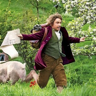 Martin Freeman stars as Bilbo Baggins in Warner Bros. Pictures' The Hobbit: An Unexpected Journey (2012)