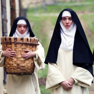Kate Micucci, Alison Brie and Aubrey Plaza in Gunpowder & Sky's The Little Hours (2017)