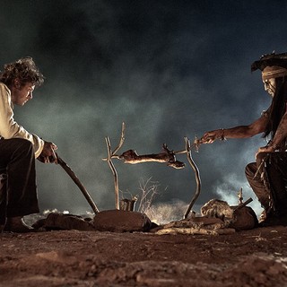 Armie Hammer stars as John Reid/The Lone Ranger and Johnny Depp stars as Tonto in Walt Disney Pictures' The Lone Ranger (2013)