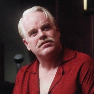 Philip Seymour Hoffman stars as Lancaster Dodd in The Weinstein Company's The Master (2012)