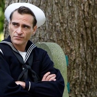 Joaquin Phoenix stars as Freddie Sutton in The Weinstein Company's The Master (2012)