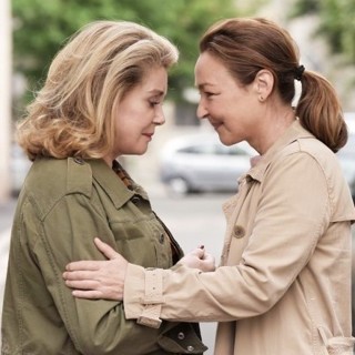 Catherine Deneuve stars as Beatrice Sobo dite Sobolevski and Catherine Frot stars as Claire Breton in Music Box Films' The Midwife (2017)